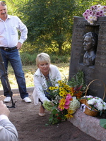 Открытие памятника Л. Андрееву, Серово, 19.08.2016 г.