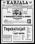 Газета «Karjala» №231B от 06.10.1911 г.
