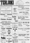 Газета «Terijoki» № 21 от 30.12.1908 г.