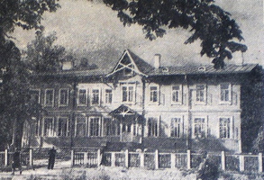 lz_1950_school445: Школа №445 после капитального ремонта, 1950 г.