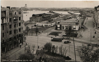 Выборг. Напротив автовокзала. 22 октября 1942 г.