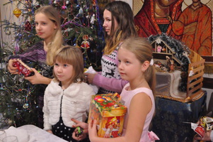 Рождественский праздник в приходской школе, 8 января 2014 г.