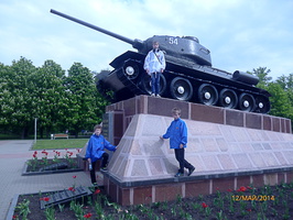 Поездка в Курск с "Поездом памяти" май 2014