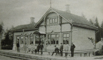 Элисенваара 1900-е гг Старый вокзал