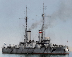 линейный корабль Андрей Первозванный 1912г. командир Аллан Ф.Шванк