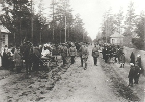 Перкярви похороны 1918