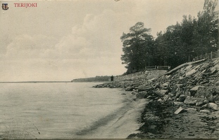 Терийоки, берег моря, 1913