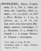 Крутелев купцы 1910