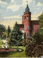 Замок Вучиховского в Польше, конец 19 века