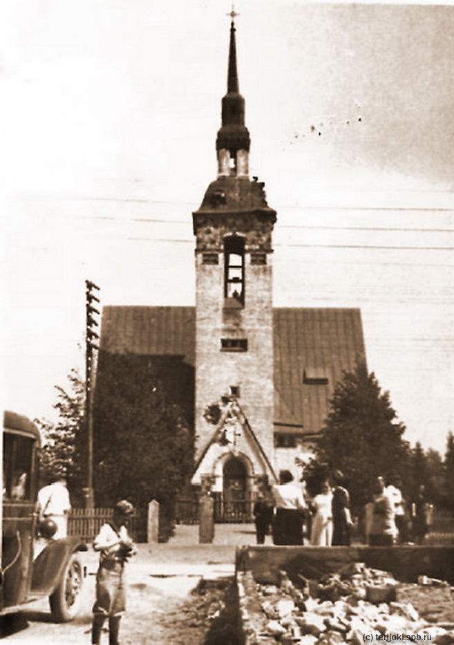 Кирха. Фото мая-июня 1940 г.