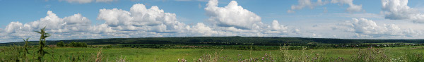 Панорама полей Петяярви